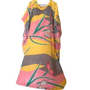 Ruth Norman Vintage Caftan/Kaftan Host Dress OSFM